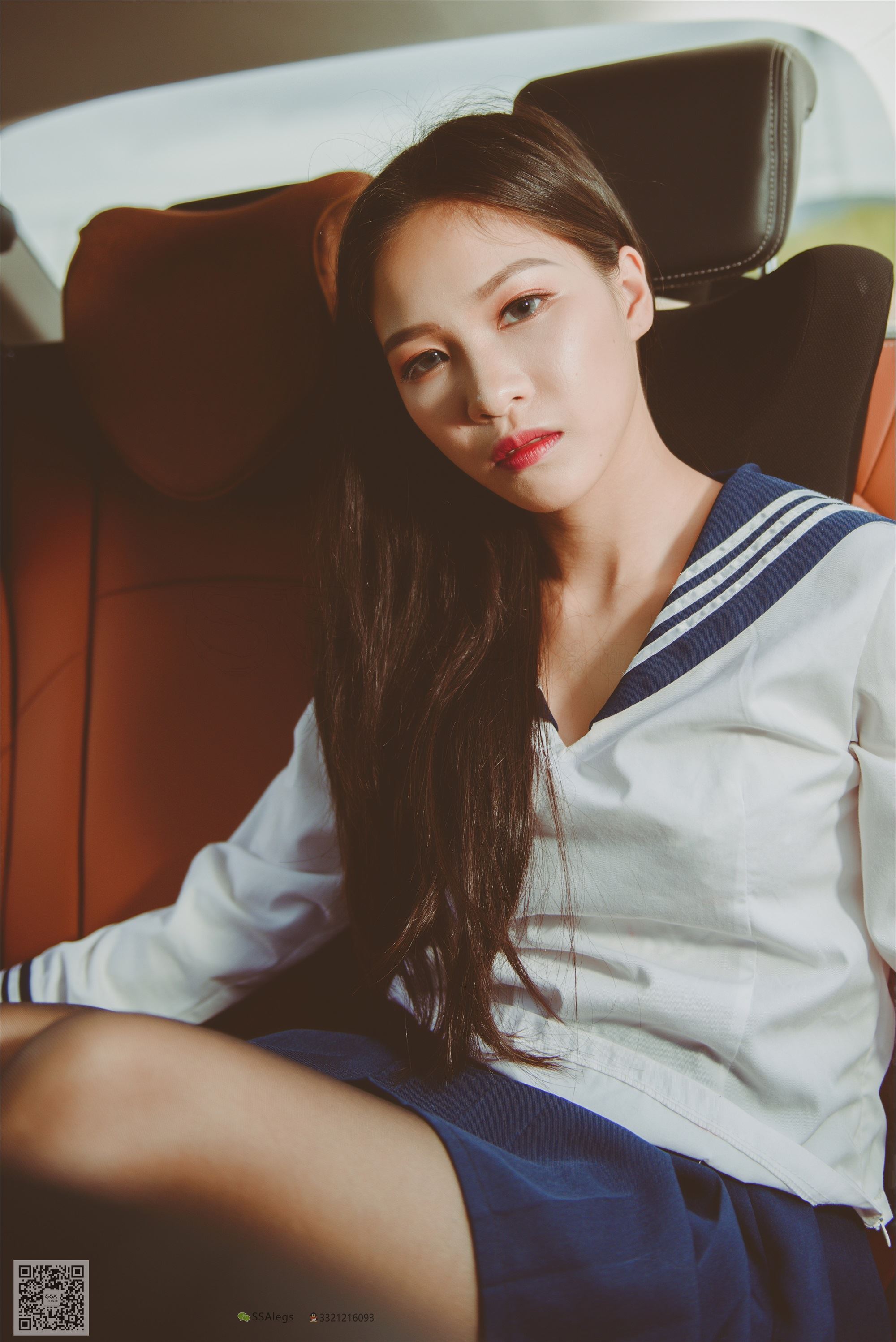 SSA丝社 NO.017 佳佳 小丝妹佳佳练车记